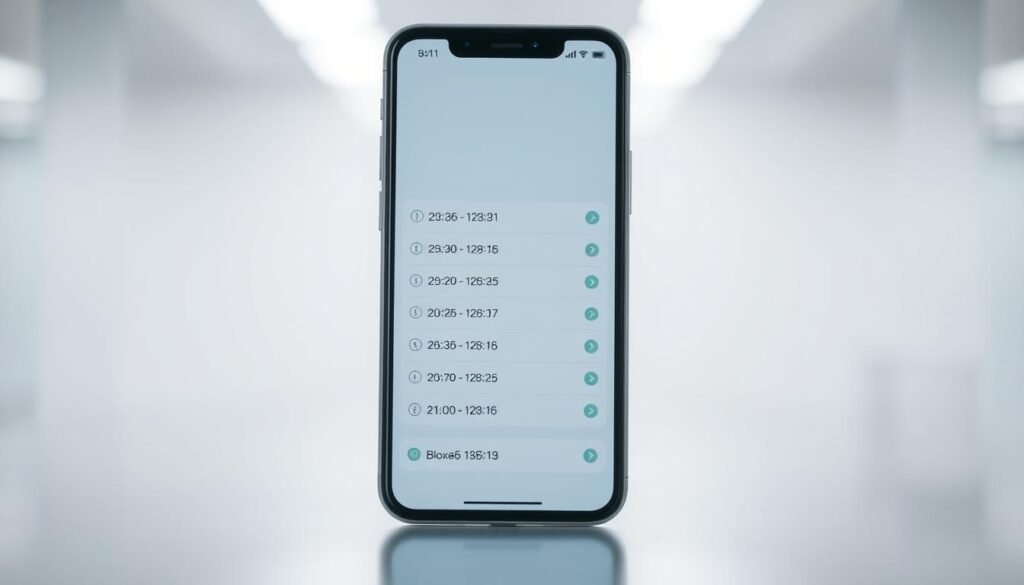 A crisp, minimalist smartphone screen displaying a list of blocked contact numbers, the background blurred to direct attention. The interface is clean and intuitive, with clear icons and a simple yet effective design. The lighting is soft and diffused, creating a calming, professional atmosphere. The overall composition emphasizes the straightforward process of managing blocked contacts, with a focus on efficiency and user-friendliness. A crisp, minimalist smartphone screen displaying a list of blocked contact numbers, the background blurred to direct attention. The interface is clean and intuitive, with clear icons and a simple yet effective design. The lighting is soft and diffused, creating a calming, professional atmosphere. The overall composition emphasizes the straightforward process of managing blocked contacts, with a focus on efficiency and user-friendliness.