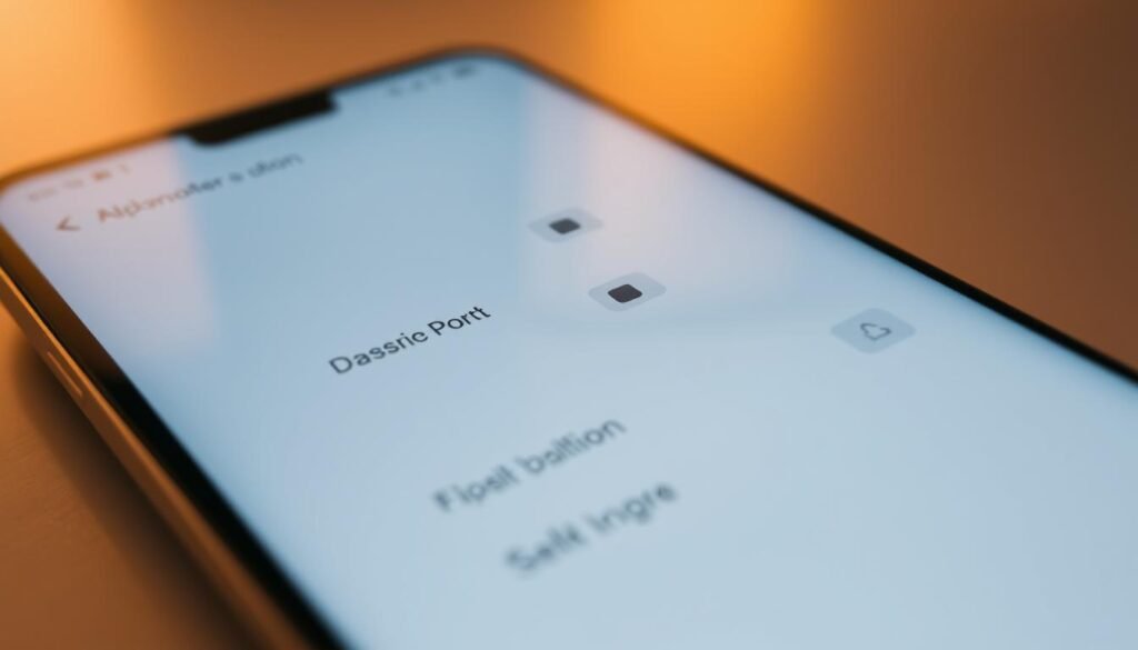 A sleek, modern settings app interface on a high-resolution display. Crisp, minimalist icons and toggle switches against a clean, muted background. Subtle gradients and soft shadows create depth and a sense of digital elegance. The screen is framed by a slim, metallic device bezel, suggesting a premium smartphone or tablet. Warm, diffused lighting from an off-camera source casts a gentle glow, highlighting the app's intuitive layout and user-friendly design. The overall impression is one of streamlined functionality and refined technological sophistication. A sleek, modern settings app interface on a high-resolution display. Crisp, minimalist icons and toggle switches against a clean, muted background. Subtle gradients and soft shadows create depth and a sense of digital elegance. The screen is framed by a slim, metallic device bezel, suggesting a premium smartphone or tablet. Warm, diffused lighting from an off-camera source casts a gentle glow, highlighting the app's intuitive layout and user-friendly design. The overall impression is one of streamlined functionality and refined technological sophistication.
