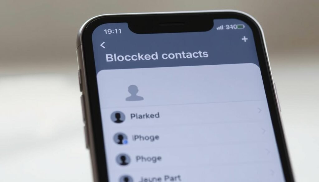 how do you find out blocked numbers on iphone