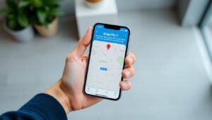 how to drop a pin on iphone