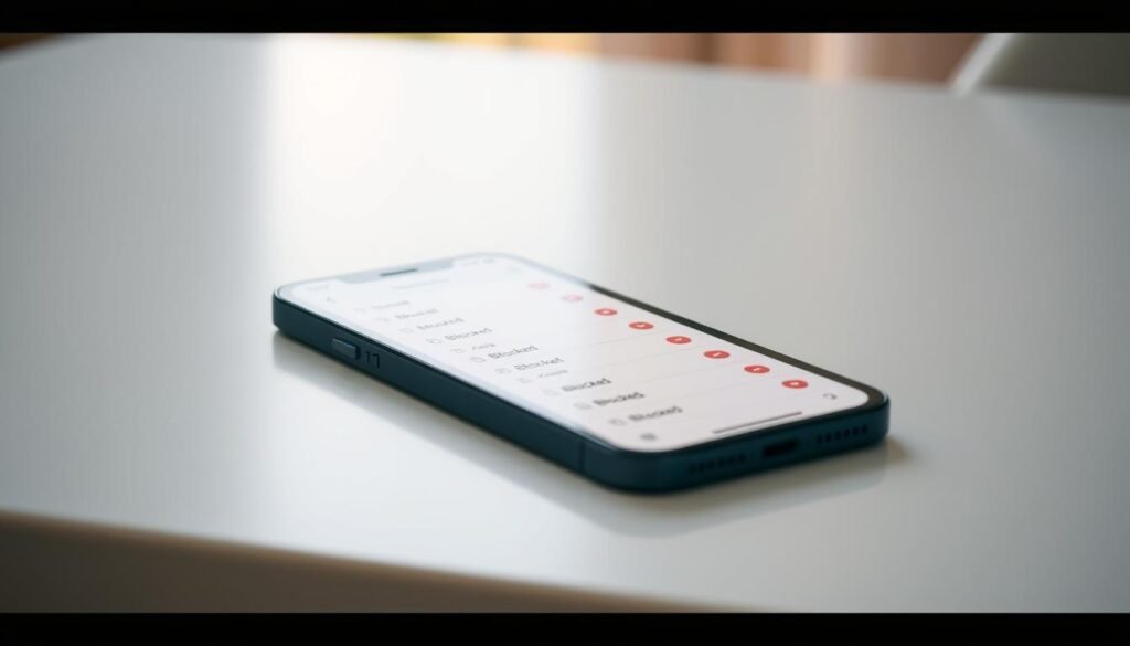 how to find blocked numbers on iphone