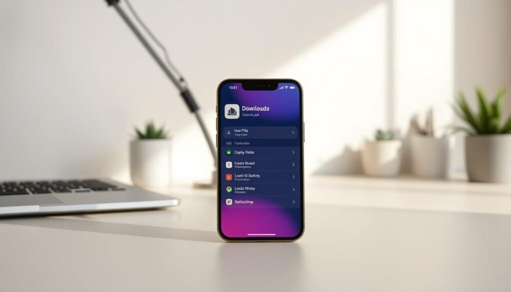 how to find downloads on iphone