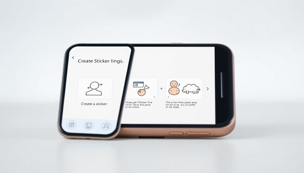 how to make a sticker on iphone