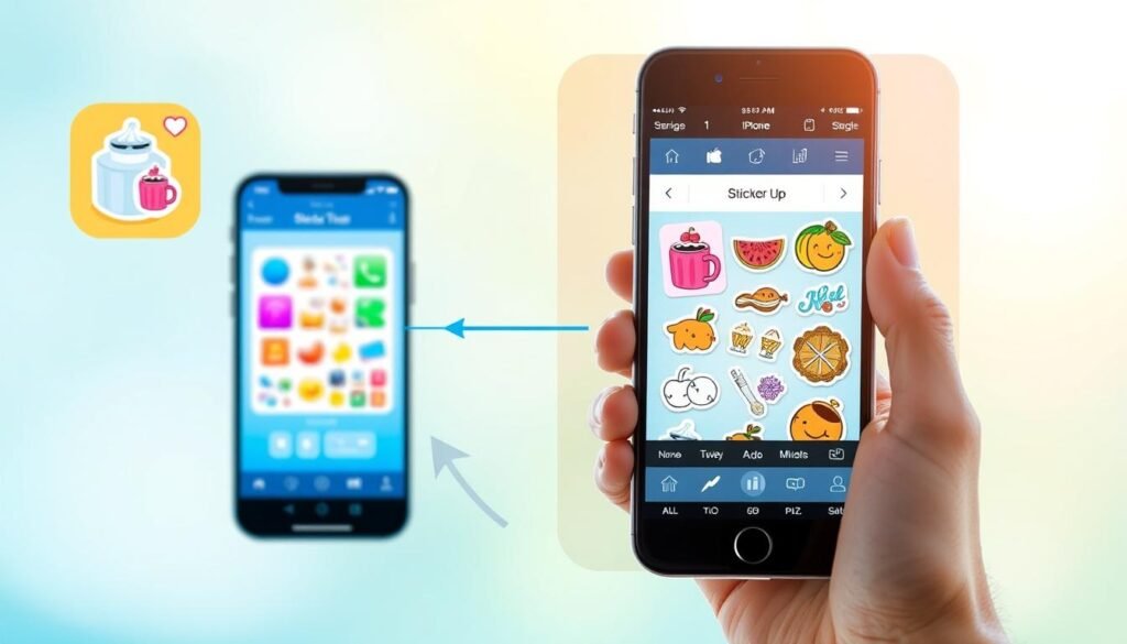 how to make stickers on iphone